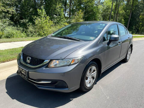 2013 Honda Civic for sale at Super Auto Sales in Fuquay Varina NC