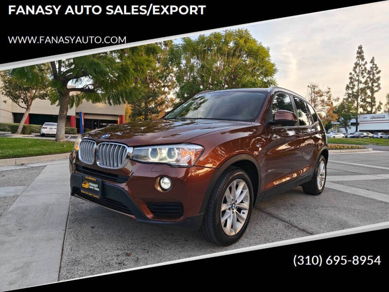 2017 BMW X3 sDrive28i