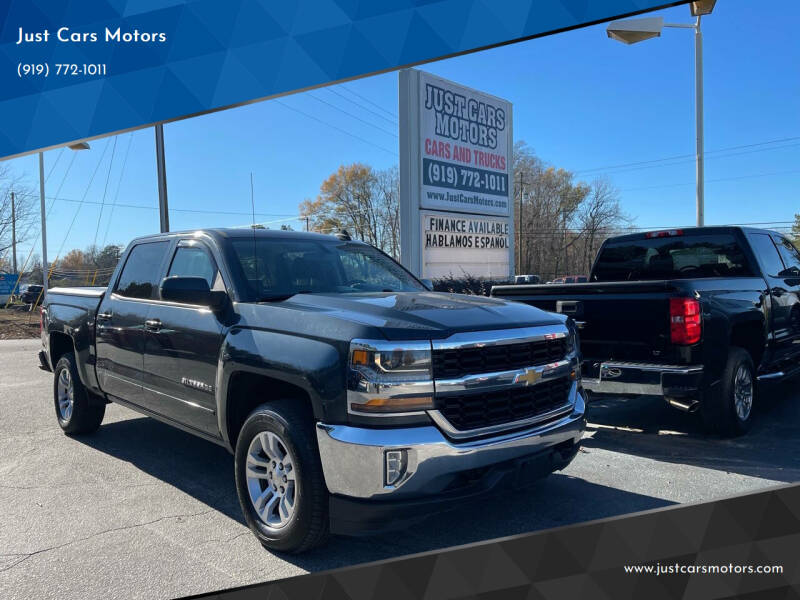 2018 Chevrolet Silverado 1500 for sale at Just Cars Motors in Raleigh NC