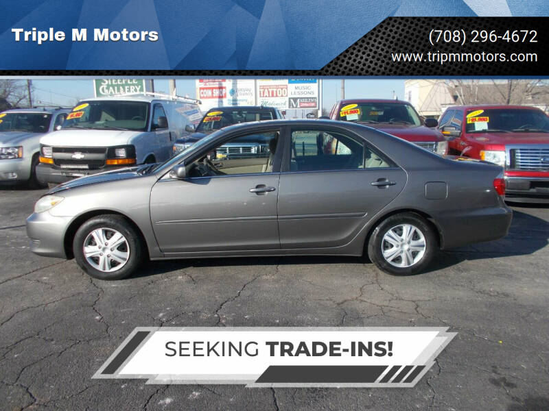 2006 Toyota Camry for sale at Triple M Motors in Saint John IN