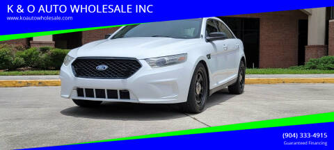 2014 Ford Taurus for sale at K & O AUTO WHOLESALE INC in Jacksonville FL