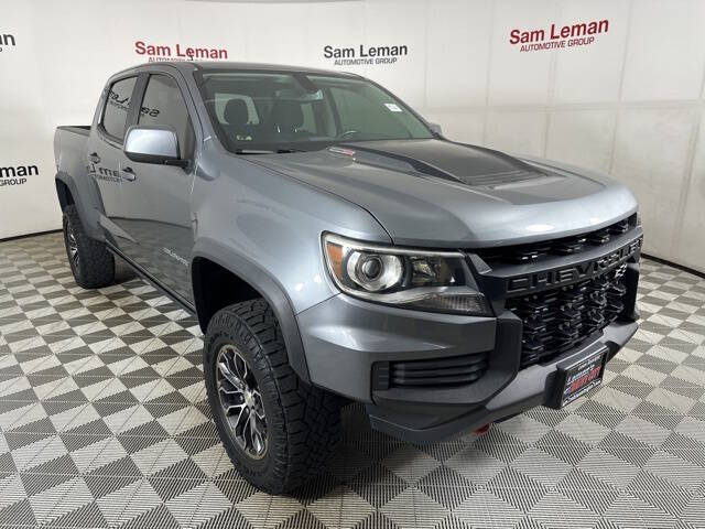 Used 2021 Chevrolet Colorado ZR2 with VIN 1GCPTEE11M1171599 for sale in Bloomington, IL