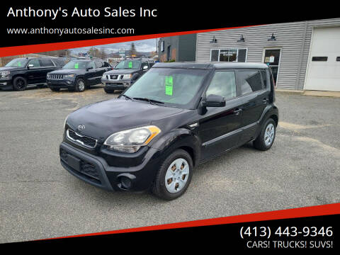 2012 Kia Soul for sale at Anthony's Auto Sales Inc in Pittsfield MA