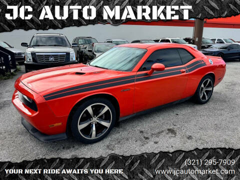 2013 Dodge Challenger for sale at JC AUTO MARKET in Winter Park FL