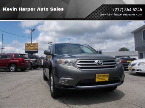 2011 Toyota Highlander for sale at Kevin Harper Auto Sales in Mount Zion IL