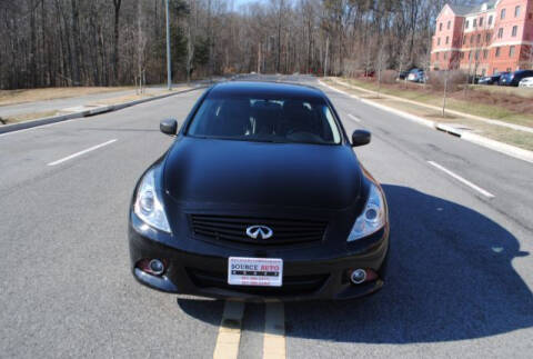 2013 Infiniti G37 Sedan for sale at Source Auto Group in Lanham MD