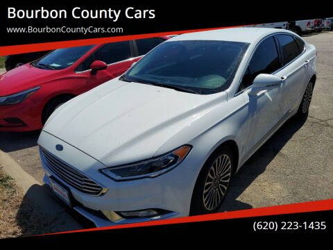 2017 Ford Fusion for sale at Bourbon County Cars in Fort Scott KS