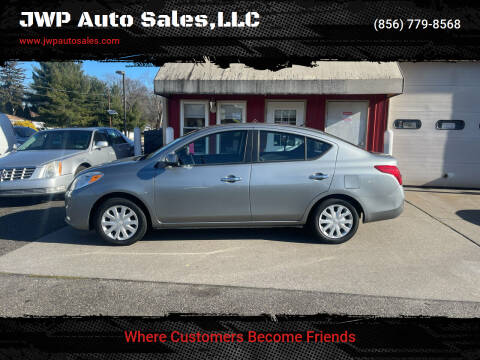 2012 Nissan Versa for sale at JWP Auto Sales,LLC in Maple Shade NJ