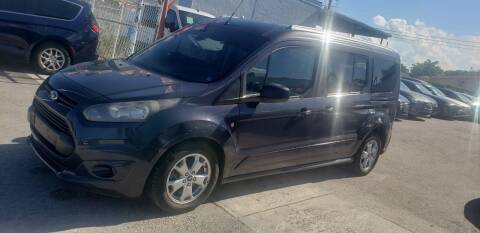 2014 Ford Transit Connect Wagon for sale at INTERNATIONAL AUTO BROKERS INC in Hollywood FL