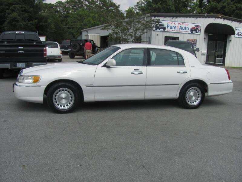 1999 Lincoln Town Car for sale at Pure 1 Auto in New Bern NC