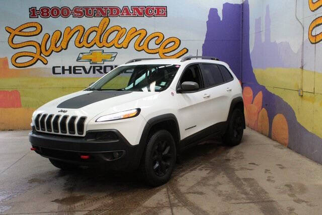 Used 2016 Jeep Cherokee Trailhawk with VIN 1C4PJMBS3GW103311 for sale in Grand Ledge, MI