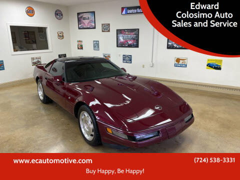 1993 Chevrolet Corvette for sale at Edward Colosimo Auto Sales and Service in Evans City PA