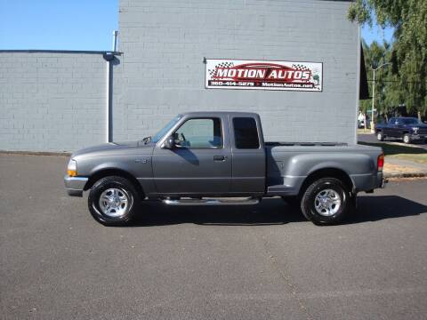 2000 Ford Ranger for sale at Motion Autos in Longview WA
