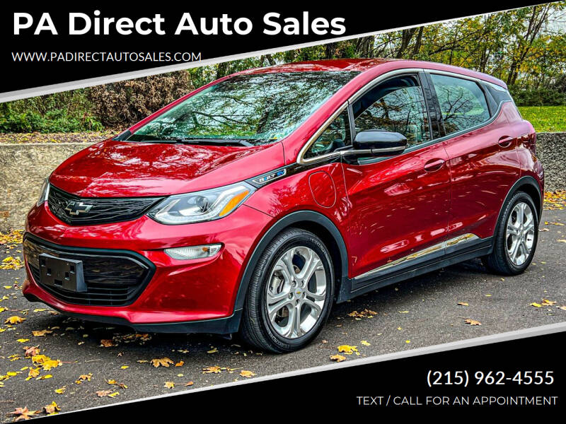 2020 Chevrolet Bolt EV for sale at PA Direct Auto Sales in Levittown PA