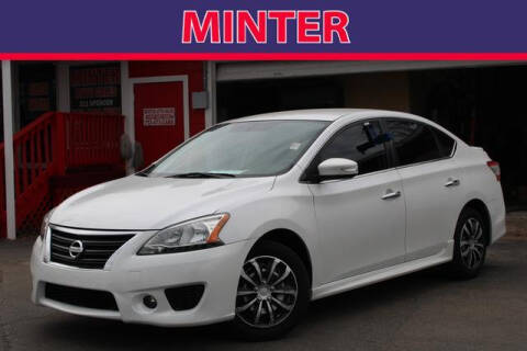 2015 Nissan Sentra for sale at Minter Auto Sales in South Houston TX