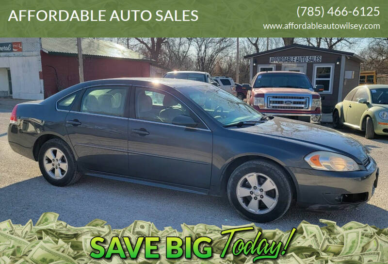 2011 Chevrolet Impala for sale at AFFORDABLE AUTO SALES in Wilsey KS