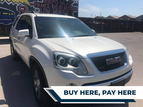 2011 GMC Acadia for sale at ROCK STAR TRUCK & AUTO LLC in Las Vegas NV