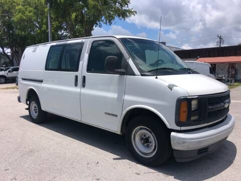 2001 Chevrolet Express Cargo for sale at Florida Cool Cars in Fort Lauderdale FL