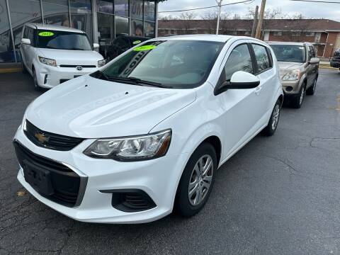 2017 Chevrolet Sonic for sale at TOP YIN MOTORS in Mount Prospect IL