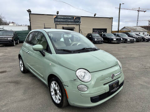 2012 FIAT 500 for sale at Virginia Auto Mall in Woodford VA
