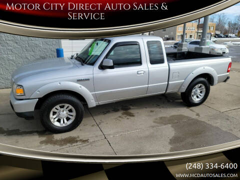 2011 Ford Ranger for sale at Motor City Direct Auto Sales & Service in Pontiac MI