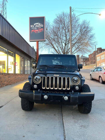 2014 Jeep Wrangler Unlimited for sale at SV Auto Sales in Sioux City IA