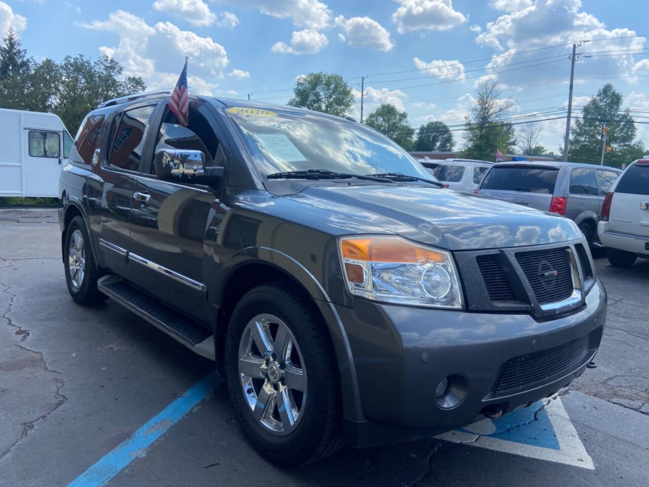 2010 Nissan Armada for sale at Post Rd Motors in Indianapolis, IN