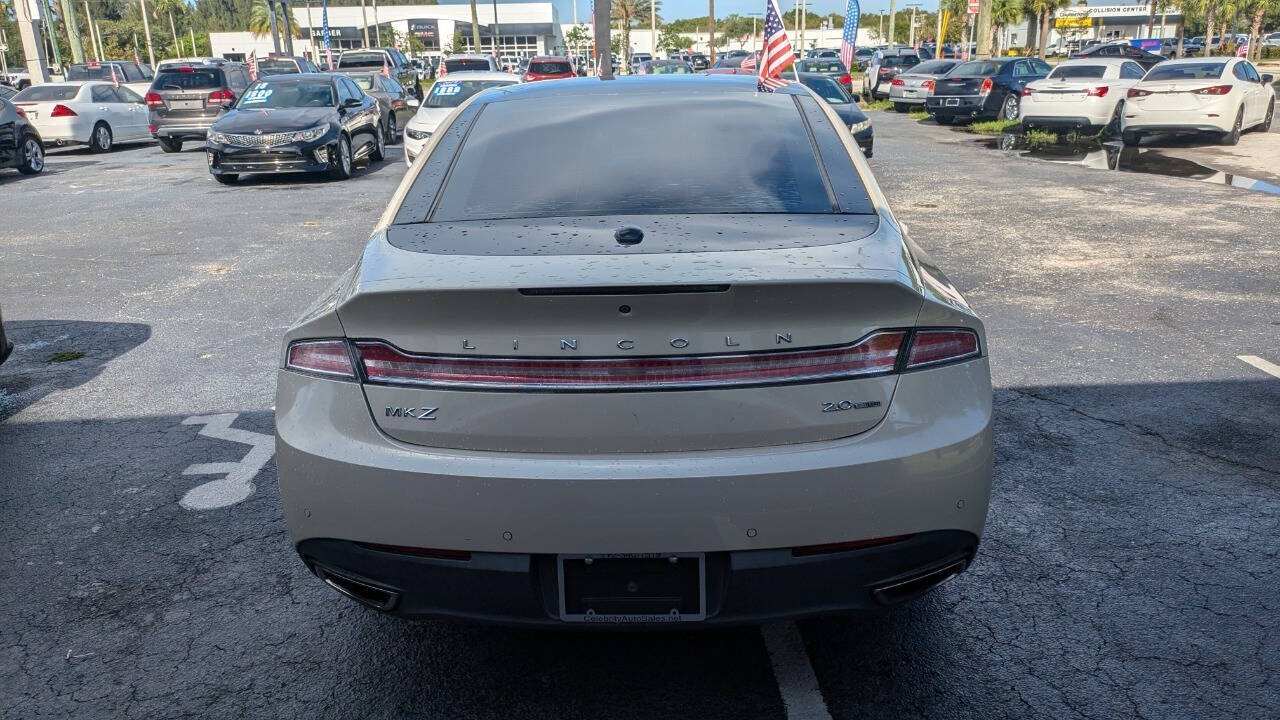 2015 Lincoln MKZ for sale at Celebrity Auto Sales in Fort Pierce, FL