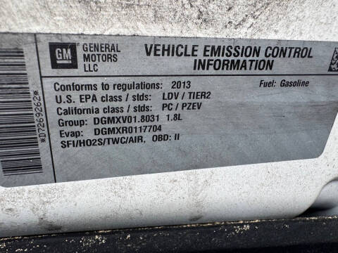 2013 Chevrolet Cruze LS Auto