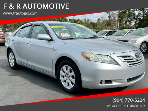 2008 Toyota Camry for sale at F & R AUTOMOTIVE in Jacksonville FL