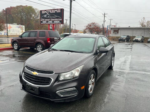 2015 Chevrolet Cruze for sale at Extreme Auto Group Corp in Charlotte NC