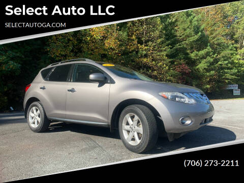 2010 Nissan Murano for sale at Select Auto LLC in Ellijay GA