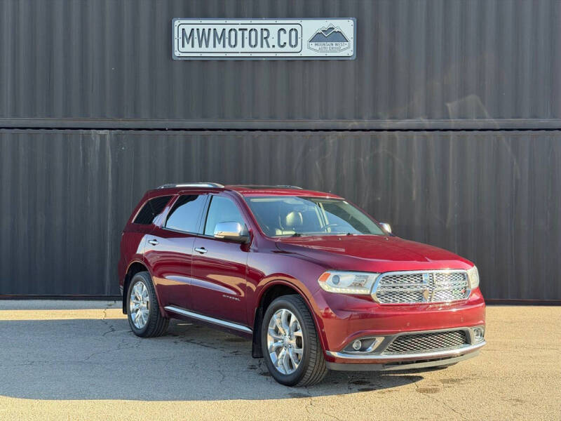 2018 Dodge Durango Citadel