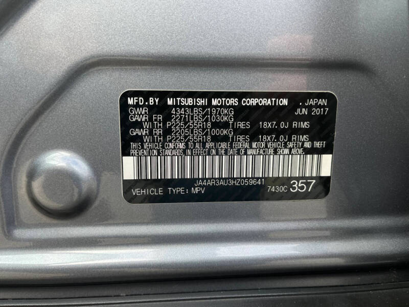 2017 Mitsubishi Outlander Sport