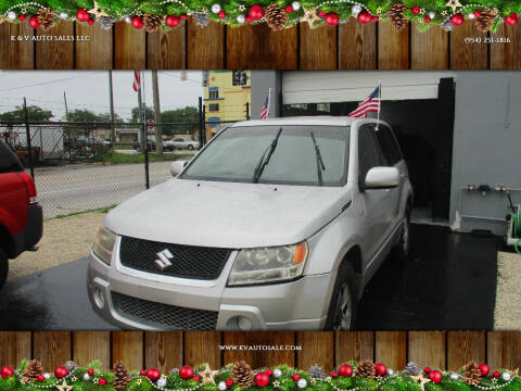 2006 Suzuki Grand Vitara for sale at K & V AUTO SALES LLC in Hollywood FL