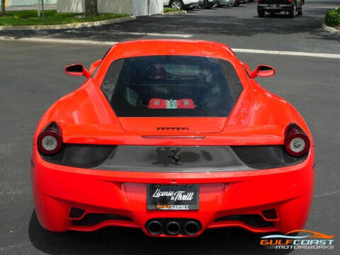 2012 Ferrari 458 Italia