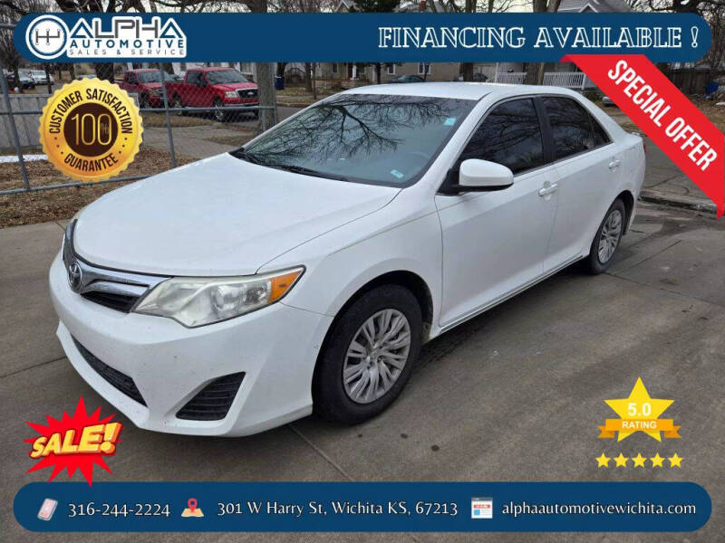 2013 Toyota Camry for sale at ALPHA AUTOMOTIVE LLC in Wichita KS