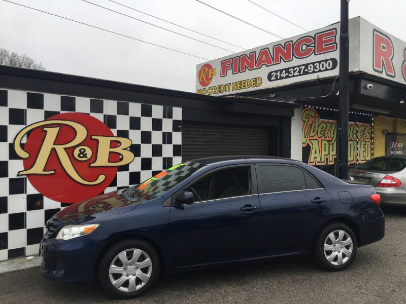 2013 Toyota Corolla for sale at www.rnbfinance.com in Dallas TX