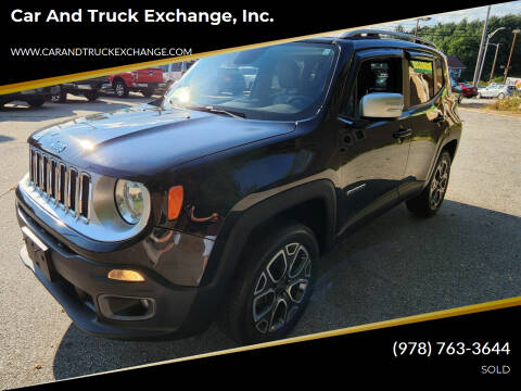 2015 Jeep Renegade for sale at Car and Truck Exchange, Inc. in Rowley MA
