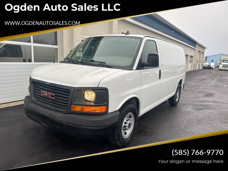 2017 GMC Savana Cargo Work Van