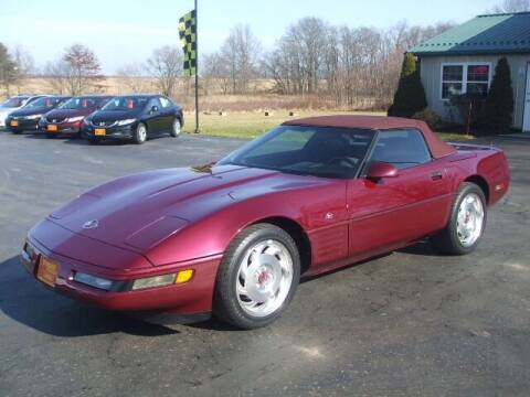 1993 Chevrolet Corvette for sale at TROXELL AUTO SALES in Creston OH