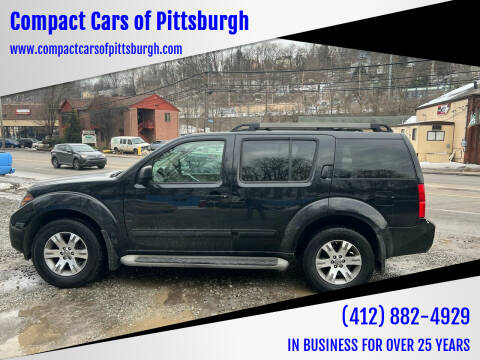 2010 Nissan Pathfinder for sale at Compact Cars of Pittsburgh in Pittsburgh PA
