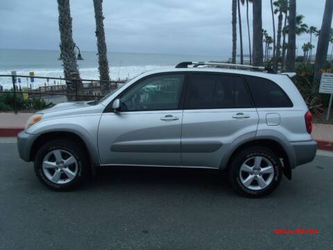 2004 Toyota RAV4 for sale at OCEAN AUTO SALES in San Clemente CA