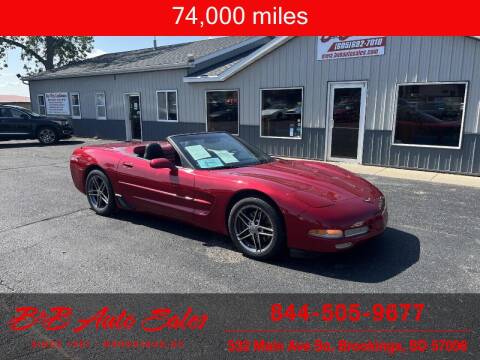 2000 Chevrolet Corvette for sale at B & B Auto Sales in Brookings SD