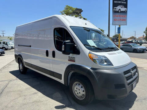 2018 RAM ProMaster for sale at Sanmiguel Motors in South Gate CA