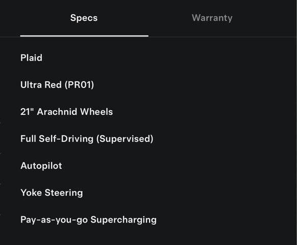 2023 Tesla Model S Plaid