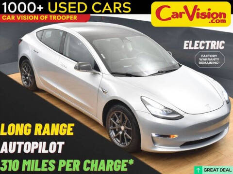 2018 Tesla Model 3 for sale at Car Vision of Trooper in Norristown PA