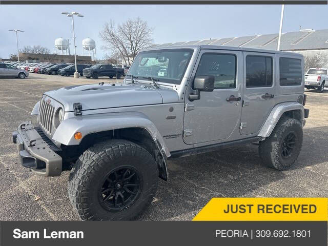 2016 Jeep Wrangler Unlimited for sale at Sam Leman Chrysler Jeep Dodge of Peoria in Peoria IL