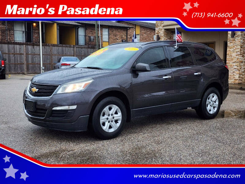 2015 Chevrolet Traverse for sale at Mario's Pasadena in Pasadena TX