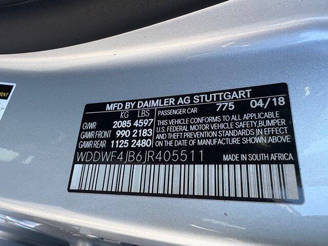 2018 Mercedes-Benz C-Class C 300